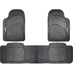 Alfombrillas De Goma Para Kia Sportage Good Year GOD9023 1 Juego de alfombras de Goma, para Coche de pasajeros, Puente recortables Color Goodyear, Negro 3 Piezas