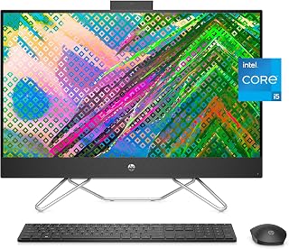 HP 27-cb1170 27" FHD Touchscreen All-in-One, Intel Core i5-1235U. Intel Iris Xe Graphics, 12GB RAM 512GB SSD Windows11 Home(Renewed)
