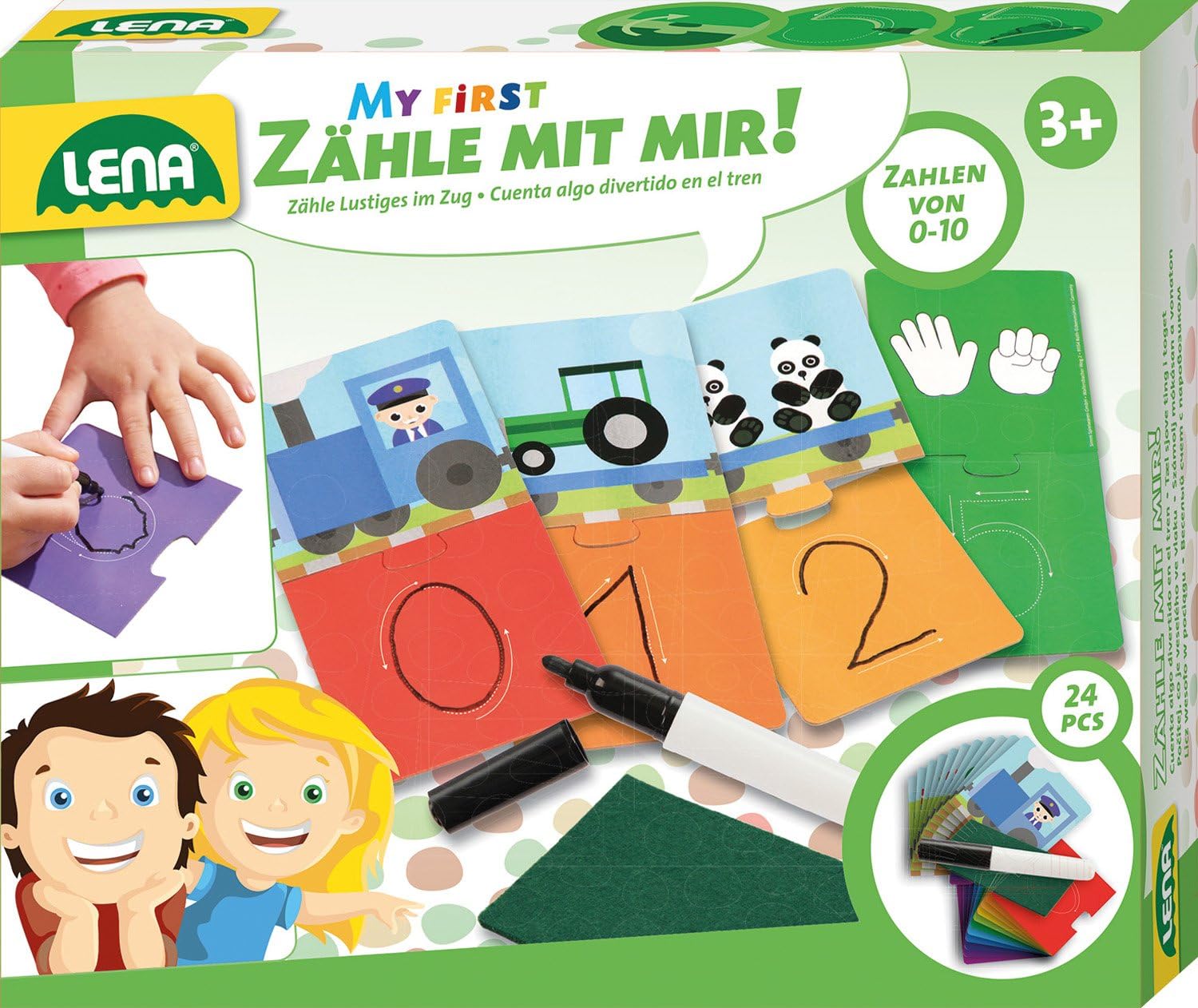 Lena 42634 Craft Set, Multicoloured