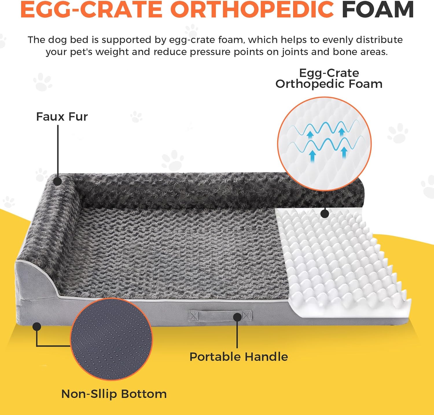The Ultimate Comfort: Review of the Large Orthopedic Dog Bed for Your Furry Friend