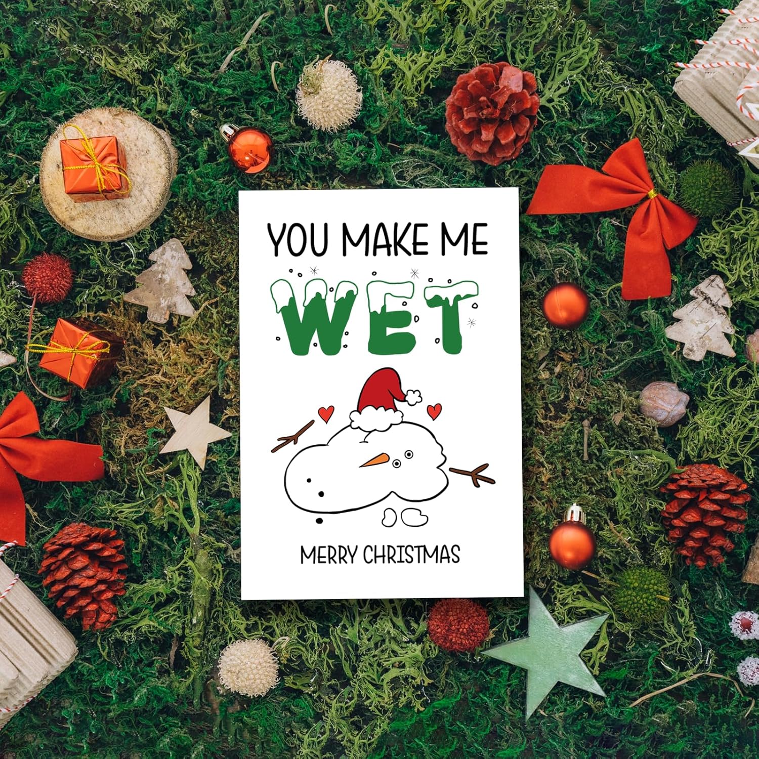 Funny Christmas Card for Him, Dirty Christmas Card Husband, Adult Christmas Card Him, Rude Christmas Card Gift Boyfriend, Sexy Christmas Card For Men, Merry Husband Boyfriend Fiance Christmas Card