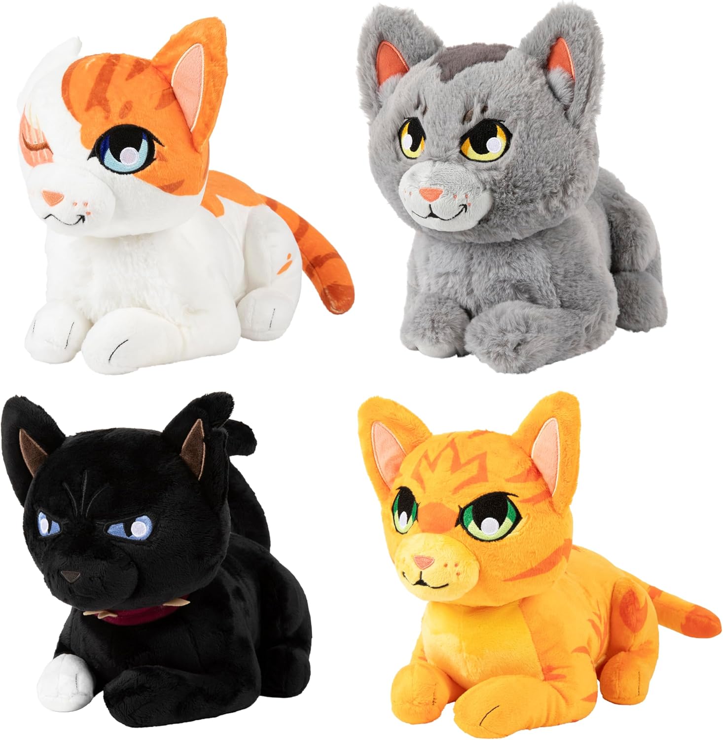 Warrior Cats Large Mystery Plush, Series 1, Book Series, Mystery Plush Bag, Blind Bag, 1 of 4 Possible, Official Merch