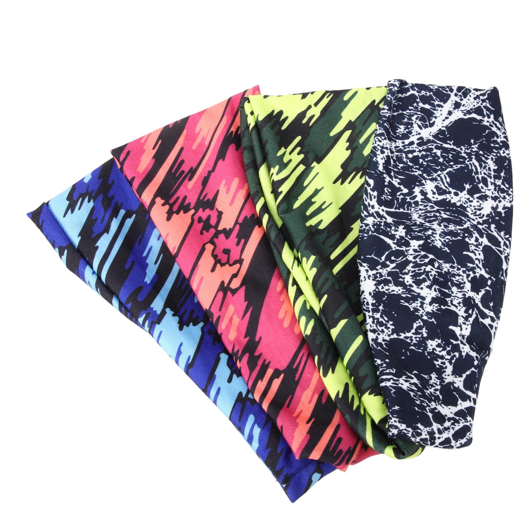Toyvian Bandana Sportiva Per Il Sudore Bande Accessori Da Palestra Per Uomo Fascia Per Fascia Elastica Del Sudore Fascia Sportiva Da Donna Fibra Di Poliestere