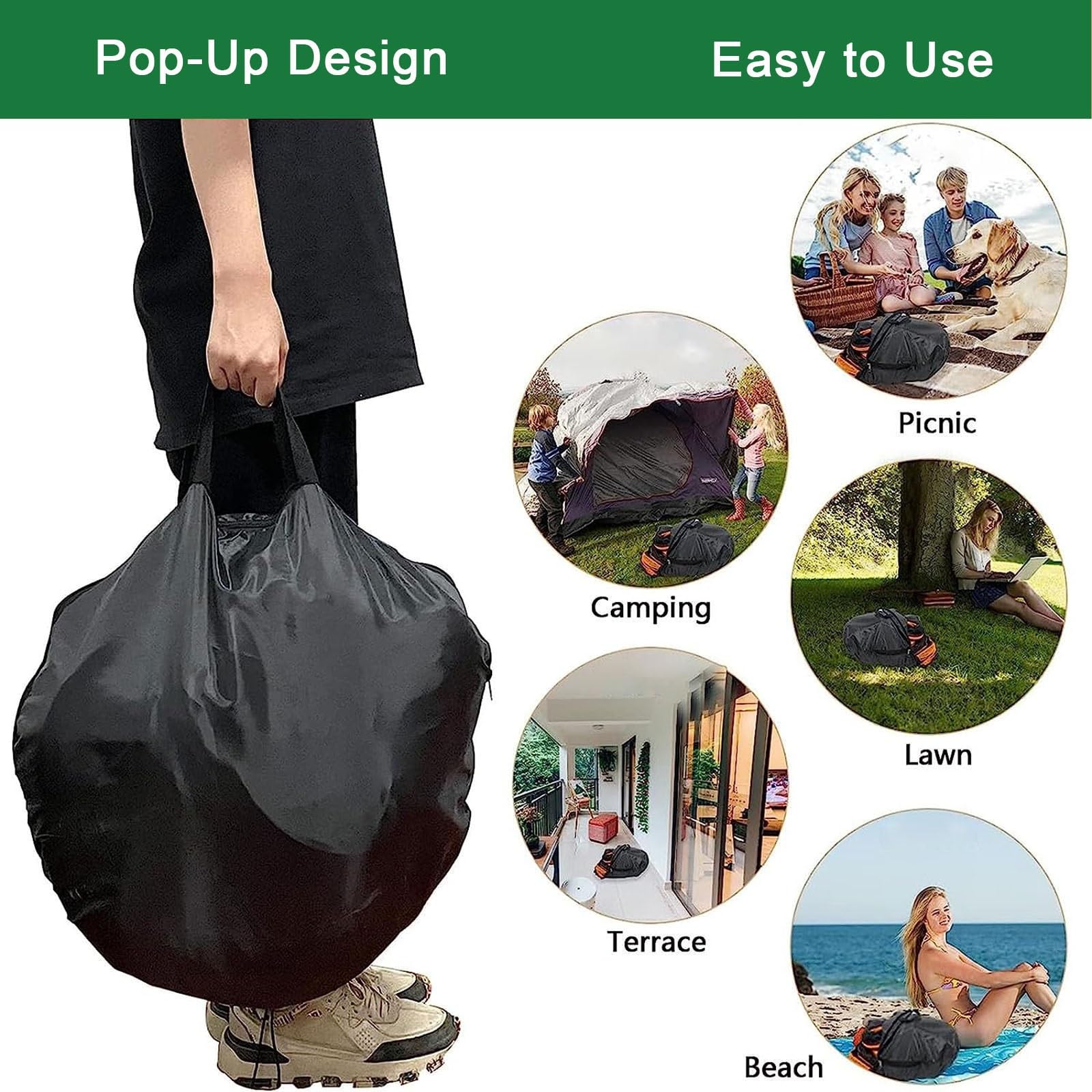 Tragbares Gehege für Kleintiere, Katzengehege Outdoor, Welpenauslauf, Großer Katzentunnel Faltbar, für Katzen, Kaninchen, Frettchen und Kleintiere DIY auf Vielfältige Weise