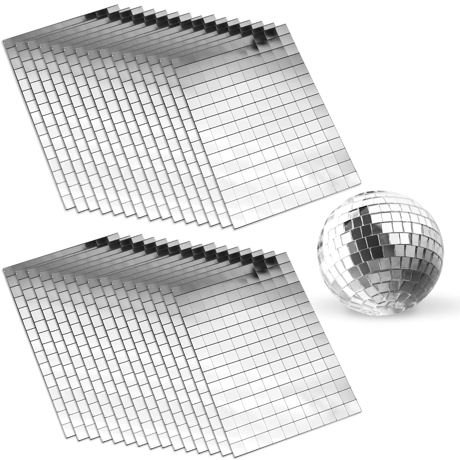 Mosaicos autoadhesivos de 15 x 10 cm para renovar objetos viejos sin usar pegamento