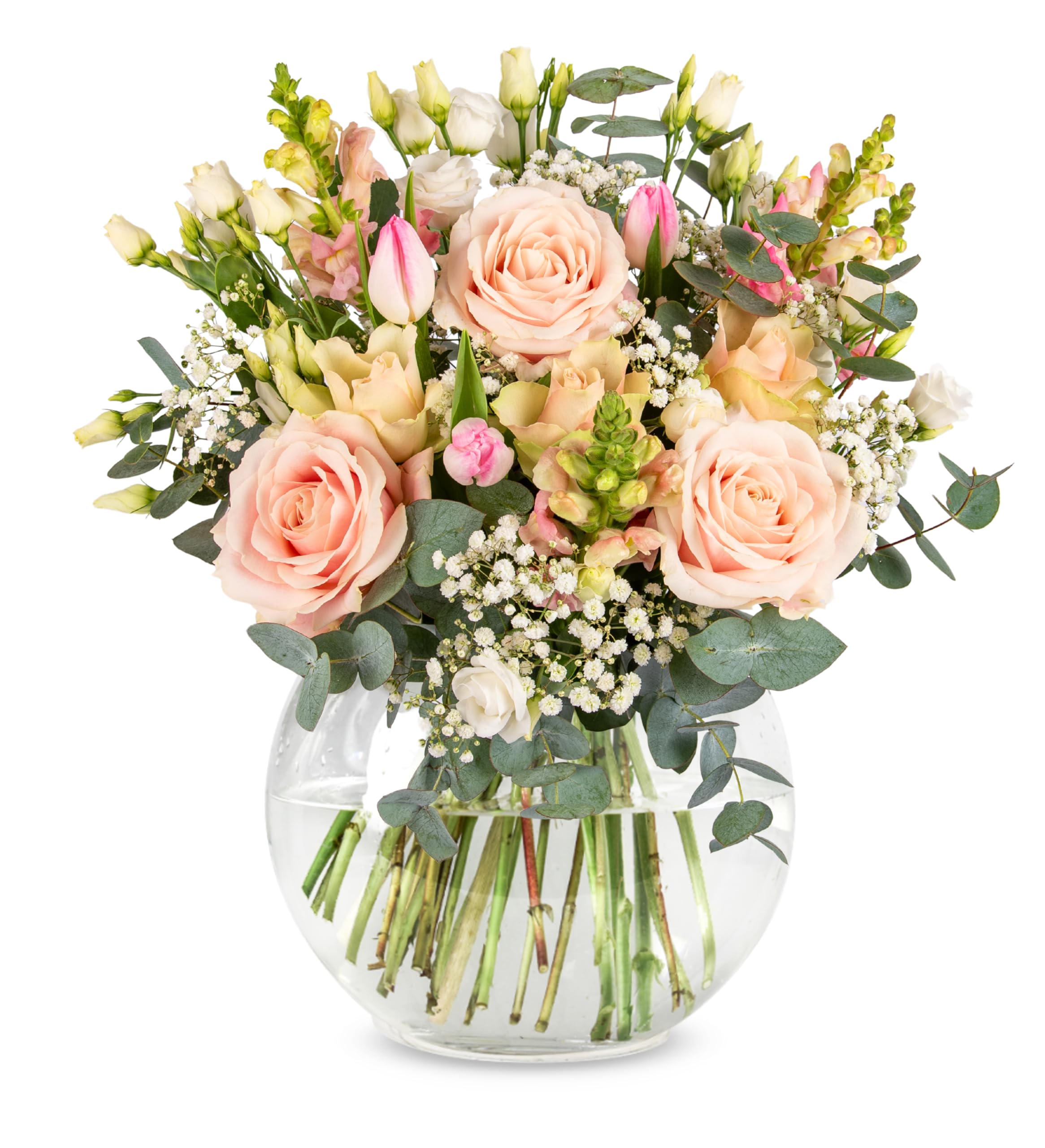 Rose Reverie - Fresh Flowers - Birthday, Anniversary, Get Well, Thank You, Occasion Flower - Cut Floral Arrangement for Home Décor, Gifts, Weddings, Sympathy, Celebrations, Mothers Day