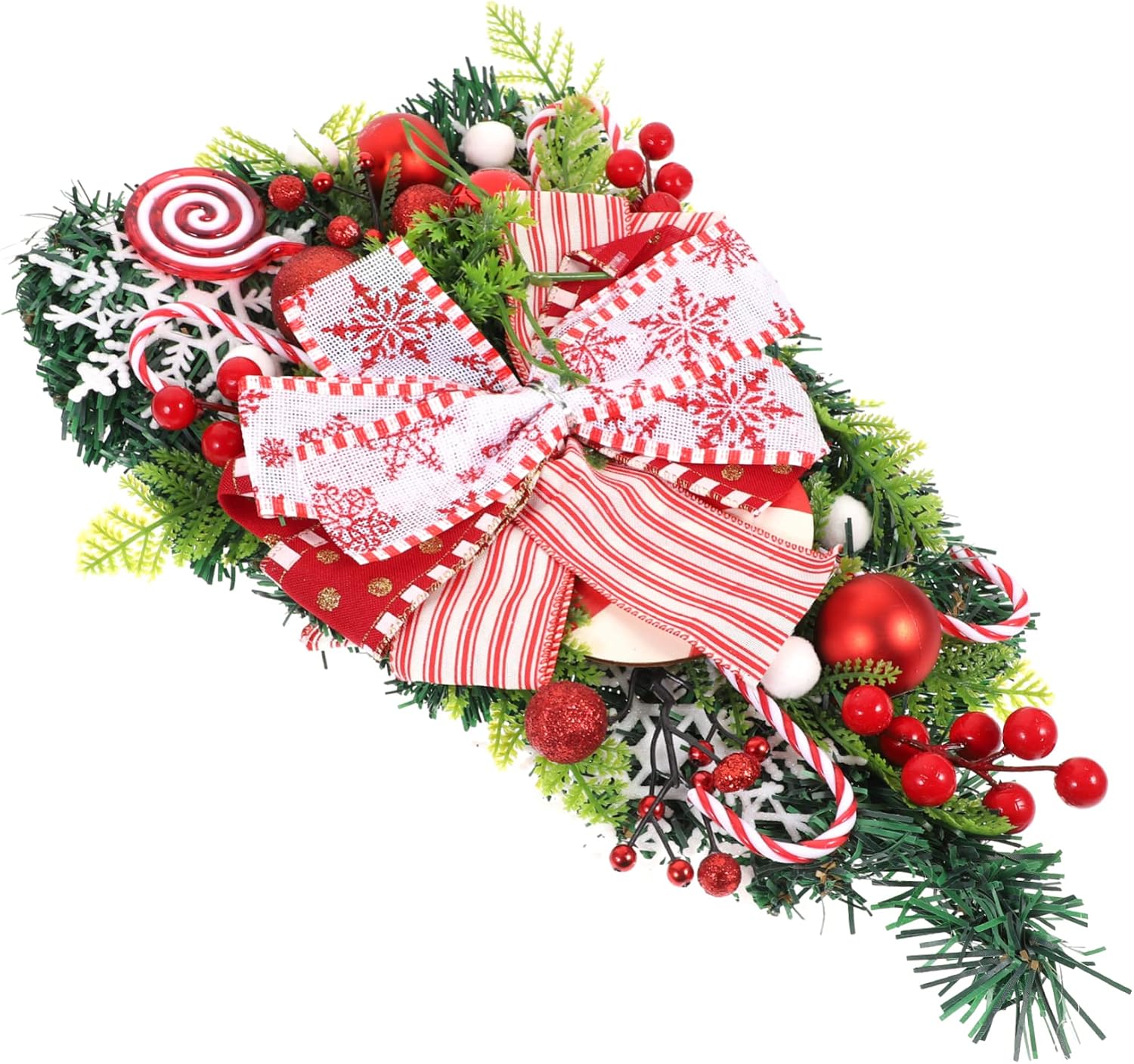 Christmas Door Pendant Candy Hanging Decoration for Xmas Home Decor Reusable Holiday Ornament for Bedroom Room and Office Style