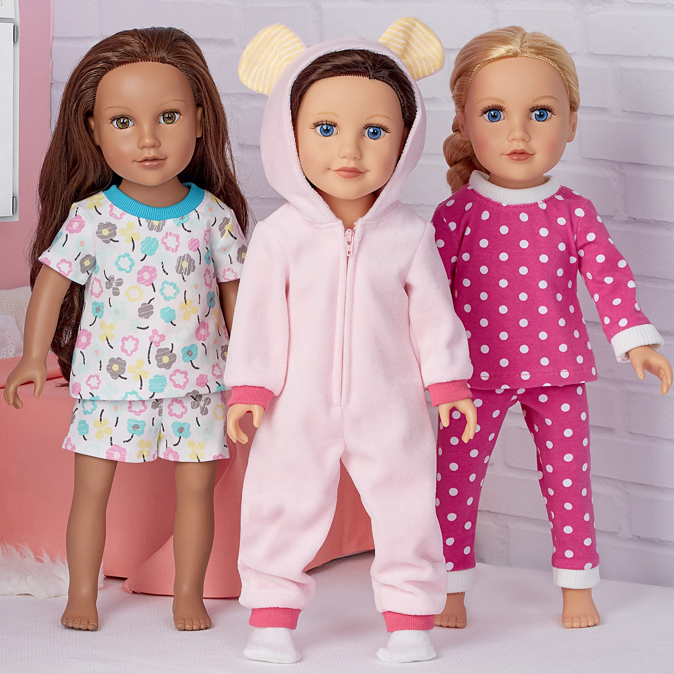 Simplicity Sewing Pattern S9425 Casual Doll Clothes, White - Image 4