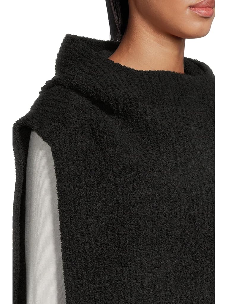 Black Barefoot Dreams CozyChic® Ribbed Balaclava