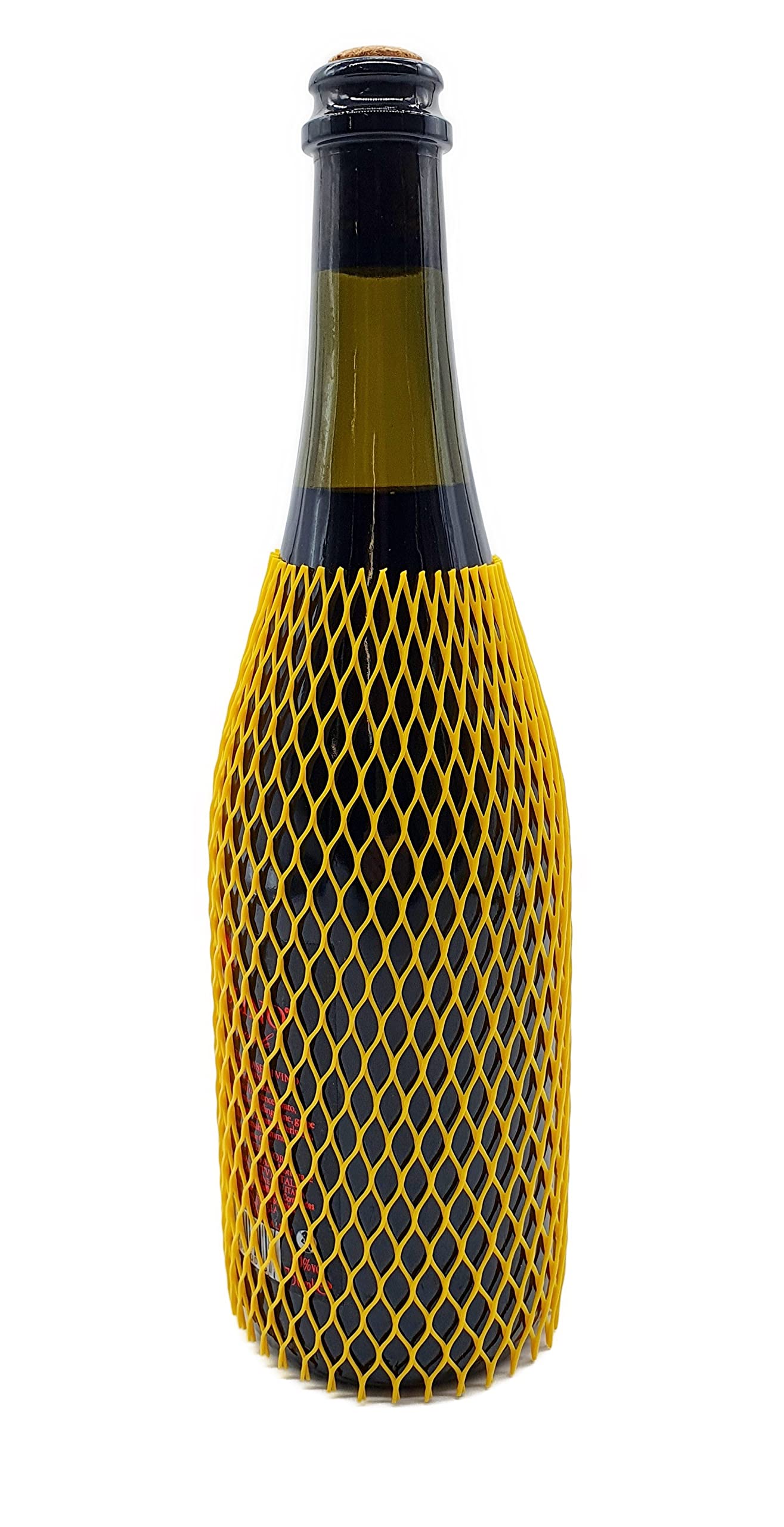 Ø50-130 mm | Jaune | Filet d'emballage | Filet de protection | 100 m | Version solide 65 g/m