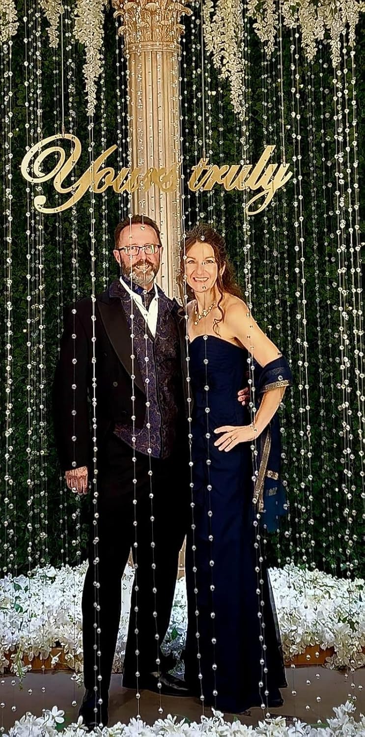 HURESON Lightweight Silk Scarf Shawl Elegant Soft Shawls and Wraps for Evening Dresses glitter Scarves for Women for All Seasons - Image 4