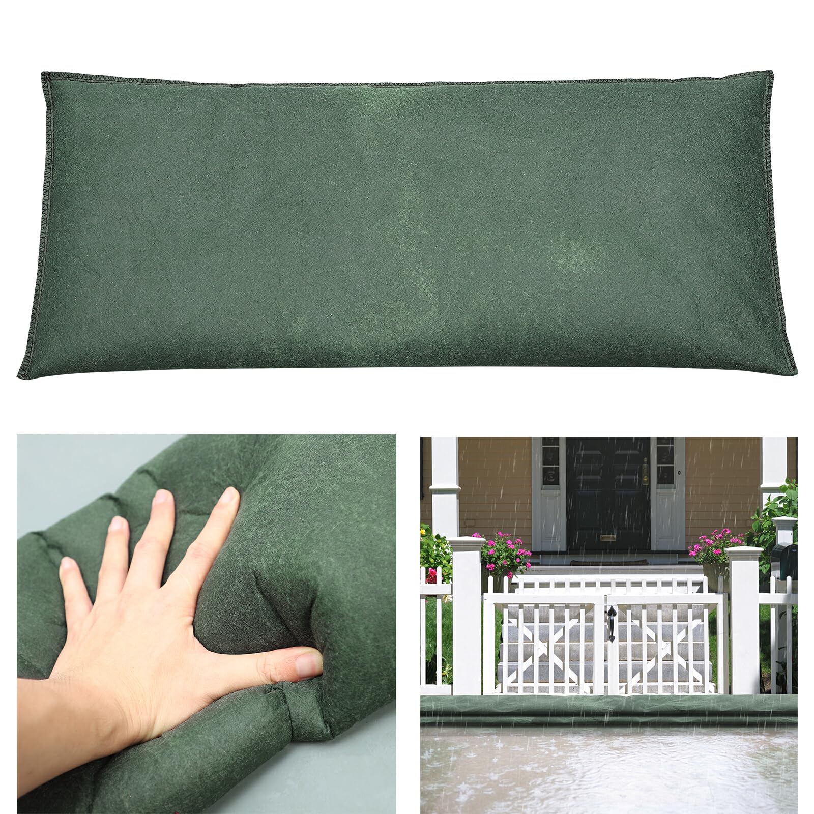 Sac Sable Lot De Sacs De Sable Anti-Inondation Toile Épaisse