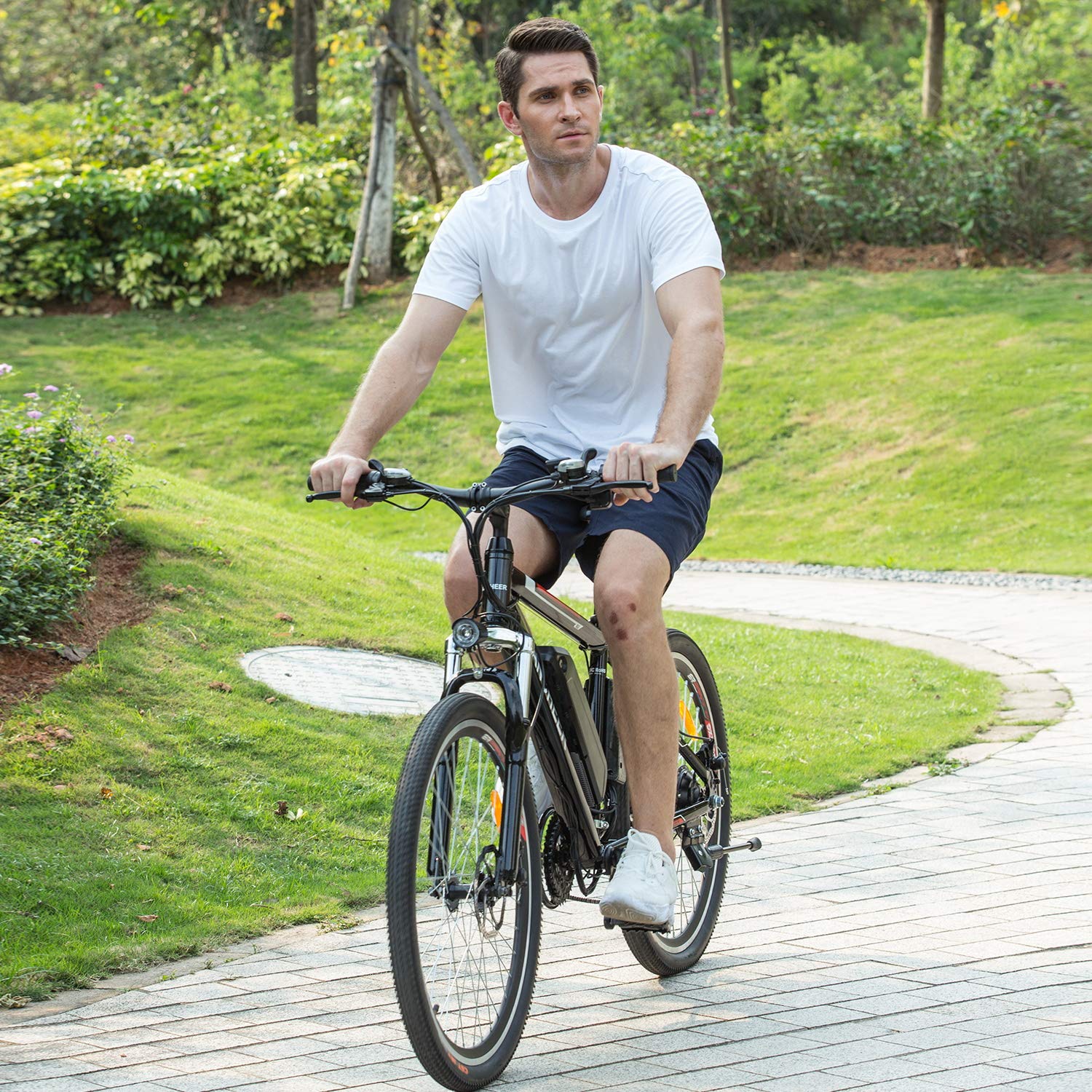 Buy ANCHEER Electric Bikes for Adult, 26'' Electric Mountain Bike with