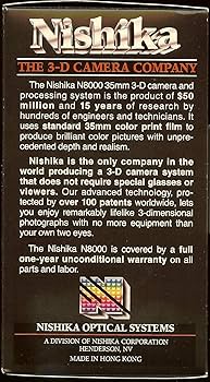 Amazon | ニシカ N8000 35mm 3Dフィルムカメラ | コンパクト 通販