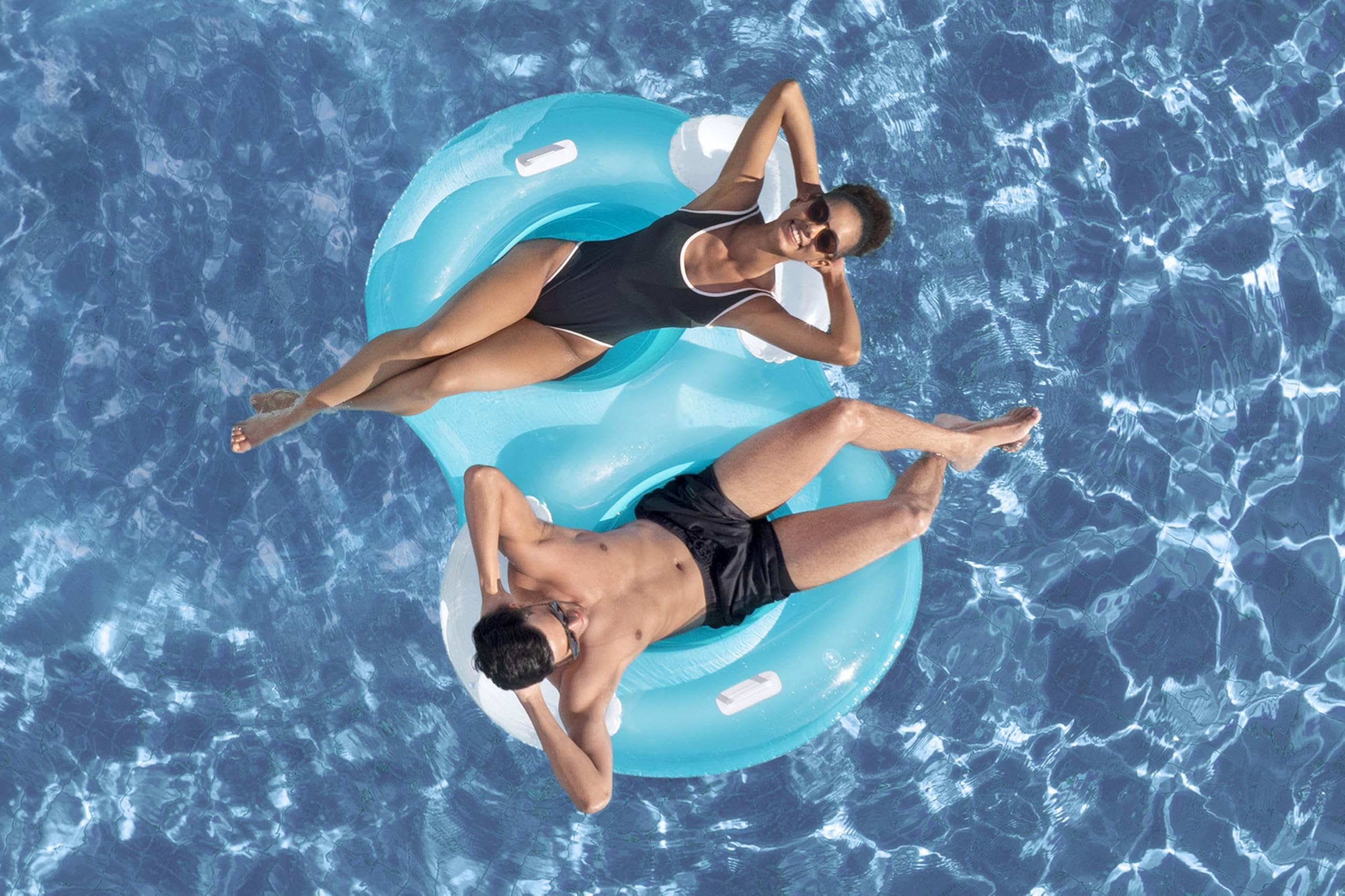 Bestway Flotador para 2 Personas Cool Comfort con Respaldo