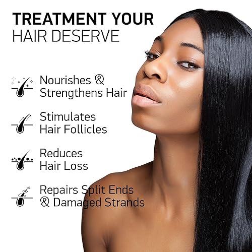 Miniatura 2 de Aceite de batana crudo 100% sin refinar para el crecimiento del cabello con aplicador, todo tipo de cabello, aceite de Dr. Sebi Batana puro para