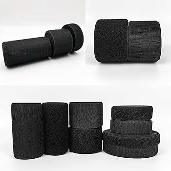 Amazon.com: Matenf Sew On Hook and Loop Strips, 1 Inch Wide