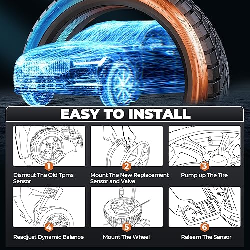 Miniatura 9 de Sensor TPMS Subaru, sensor de sistema de monitoreo de presión de neumáticos de 315 MHz, apto para Subaru Crosstrek Forester Impreza Legacy Outback