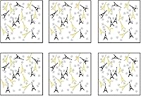 Vista 1 de Beistle , 6 paquetes de confeti de la Torre Eiffel, 0.5 onzas por paquete, total de 3 onzas de confeti