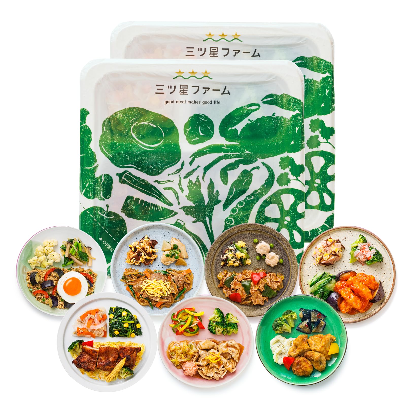 三ツ星ファーム 世界の味/グルメ 甘辛アジアン （7食の商品画像
