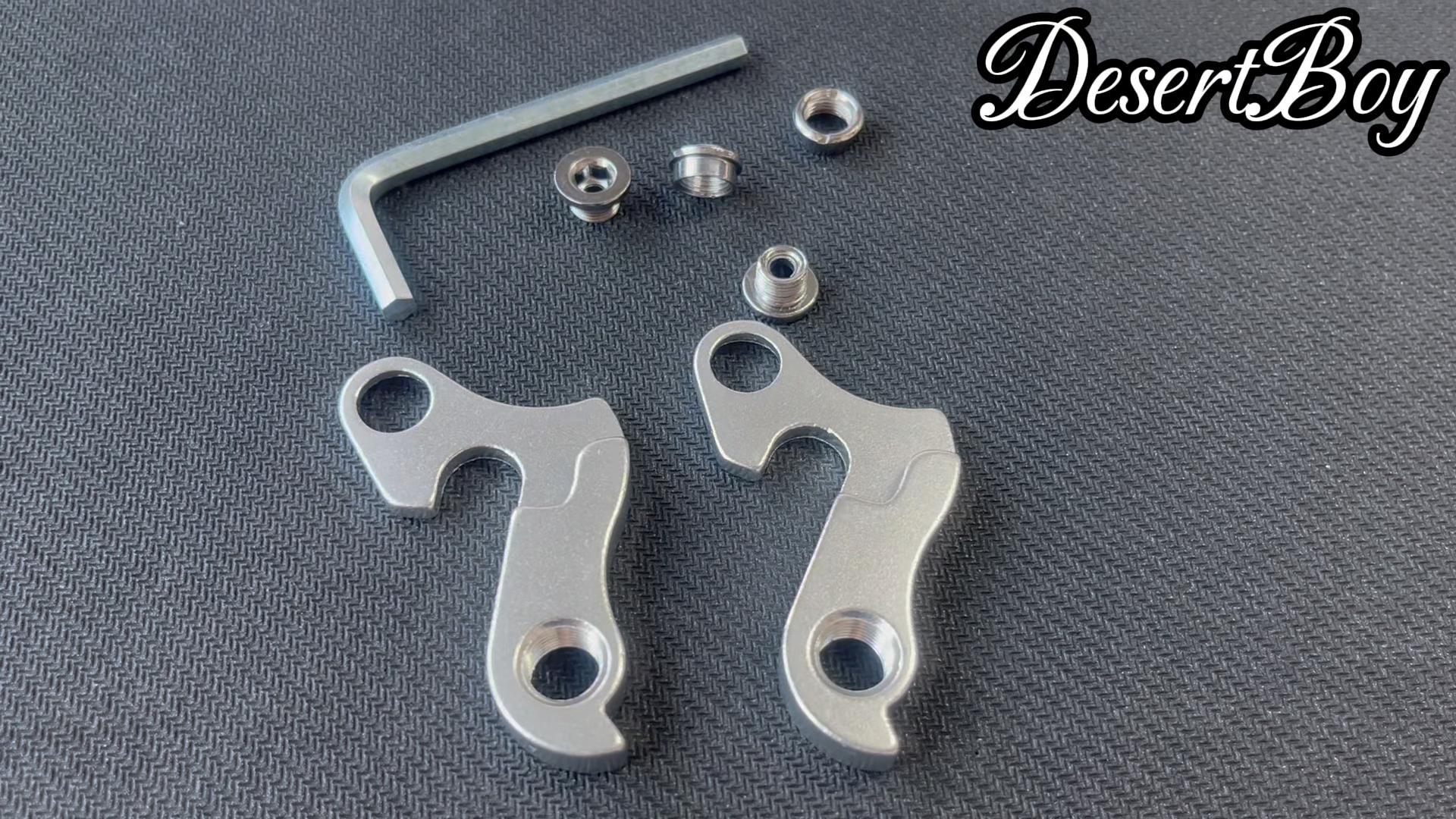 Schaltauge Set Für Fahrräder - 2 Stück Aluminium, Universell Passend