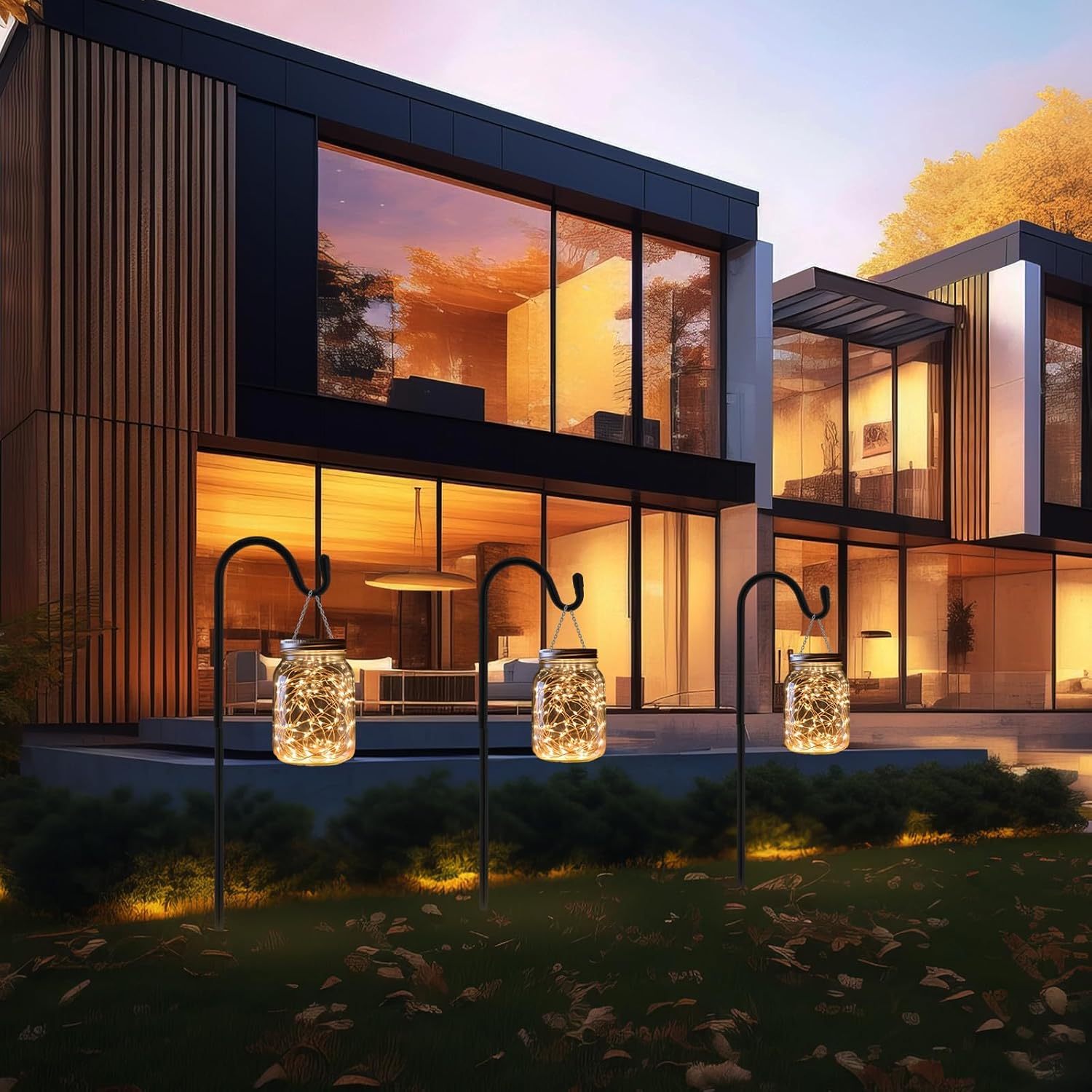 2 Pcs 24 Inch Shepherds Hook for Outdoor Adjustable Bird Feeder Pole Metal Steel Shepard Hooks for Hummingbird Stand Feeder Pole for Garden Plant, Lantern, Hanging Wedding Decor - Image 7