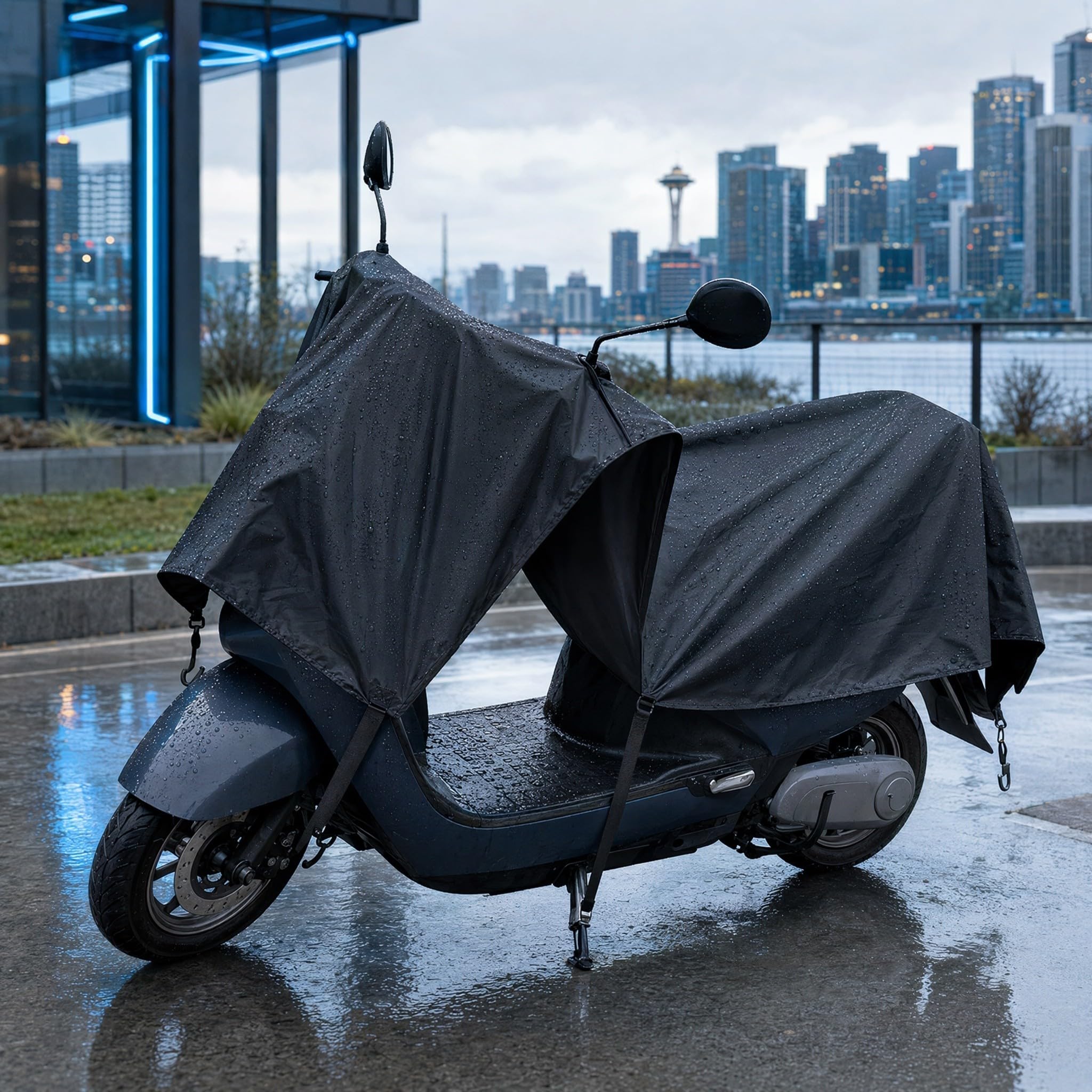 STOBAZA 5 Stück Wetterfeste Schutzhülle für Roller und Fahrräder,