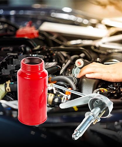 Miniatura 4 de 2 latas de aceite, aceite de bomba de aceite, dispensador de aceite de motor, accesorios de coche, bomba de metal, lata de aceite con boquilla, 6.8
