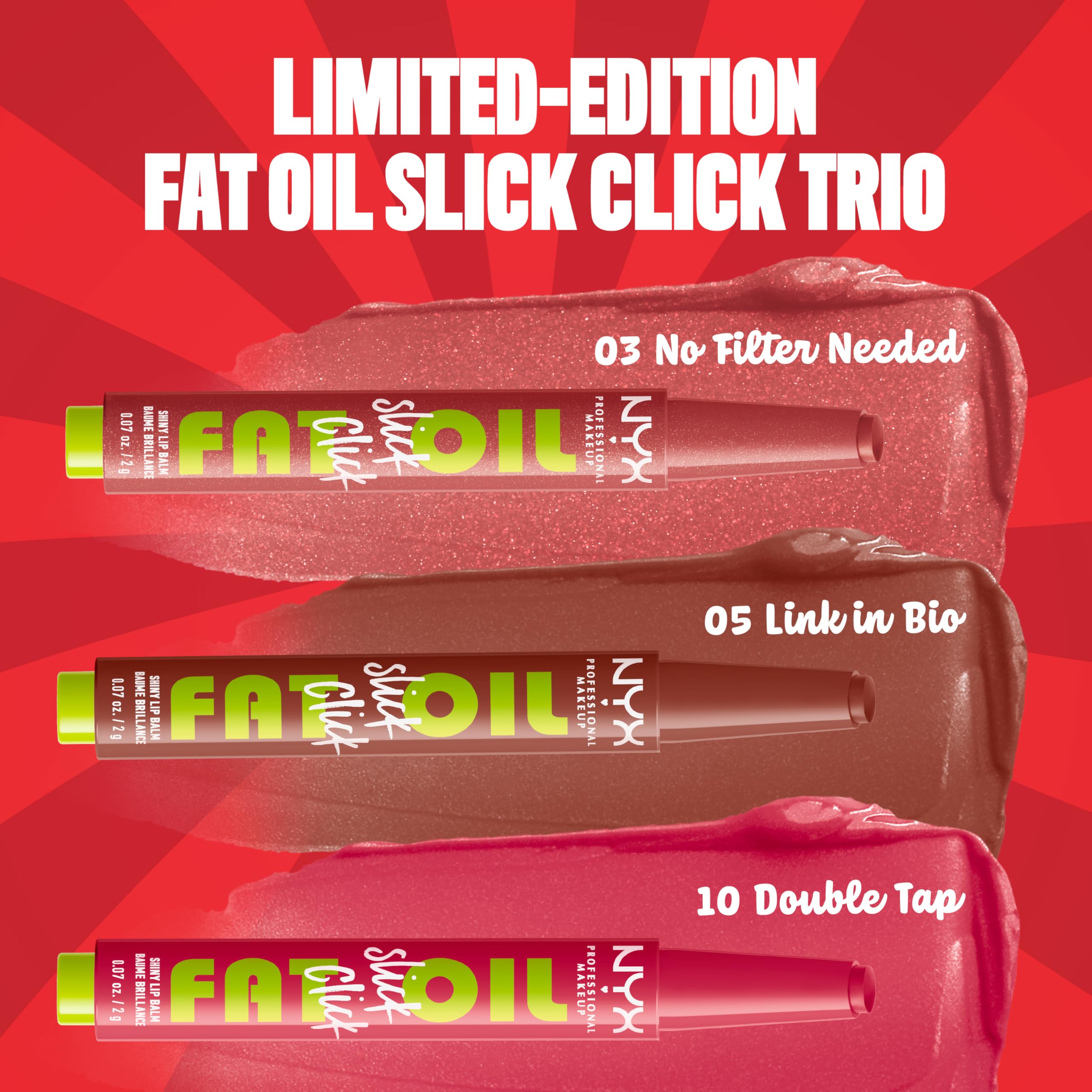 NYX Professional Makeup Fat Oil Slick Trio