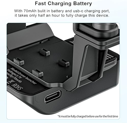 Miniatura 6 de Mini 4 Pro Airdrop System, dispositivo de transporte de entrega de carga útil de liberación rápida, drones de boda, cebo de pesca, búsqueda y