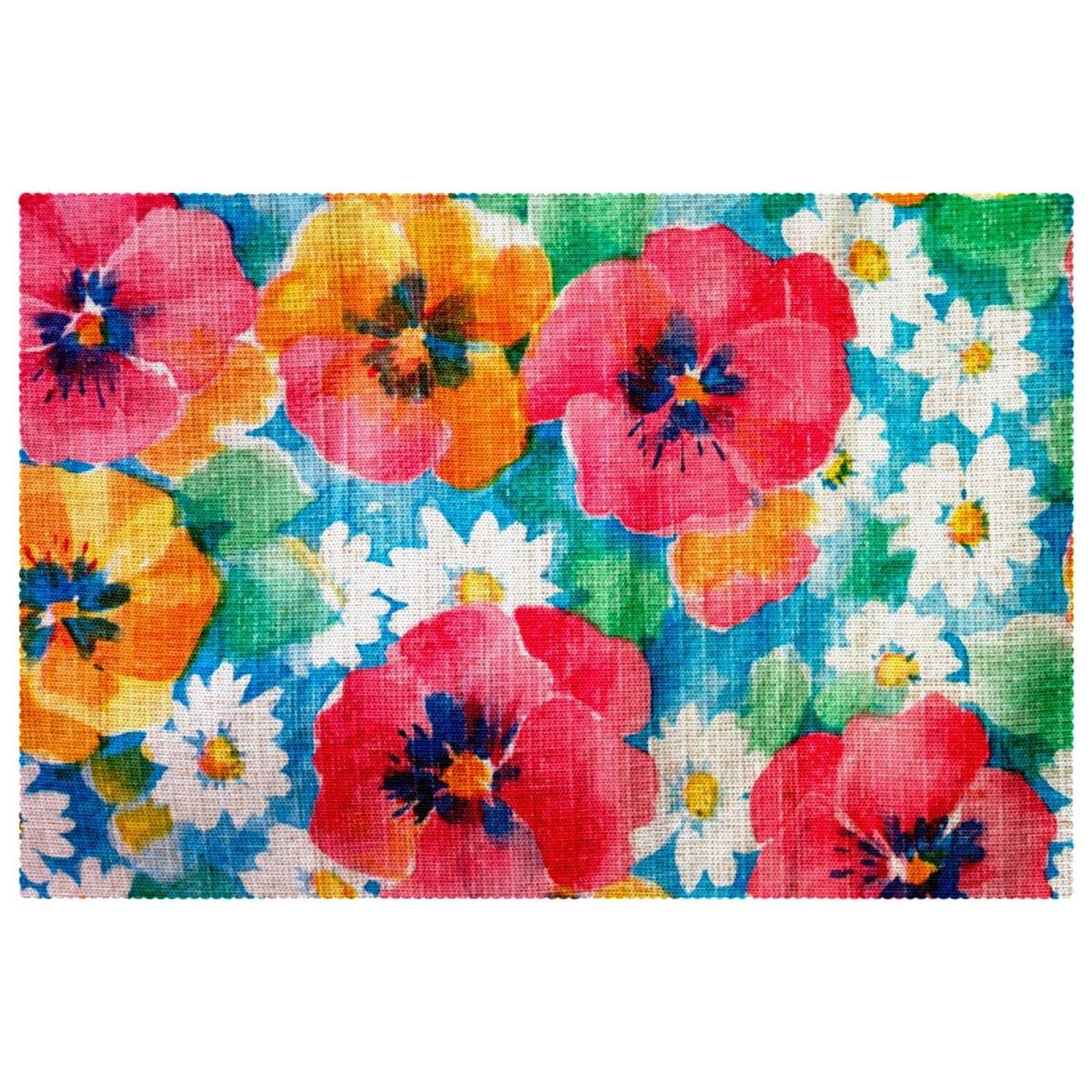 Sets de table tissu Oxford de qualité supérieure protège-table floral