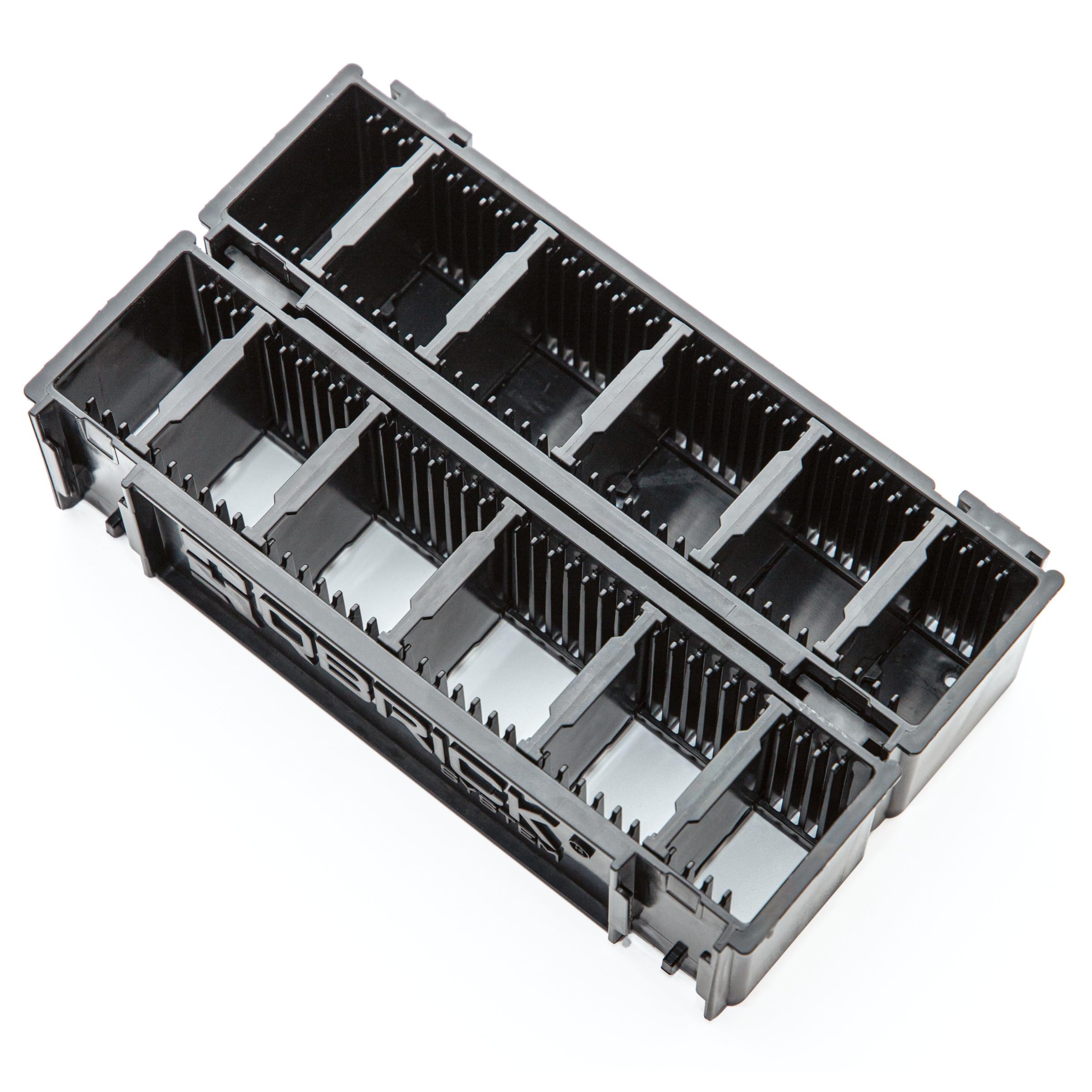 botle Set di 2 supporti per la parete degli attrezzi Qbrick e cassetta degli attrezzi, organizzazione dell'officina, portautensili, robusto e durevole