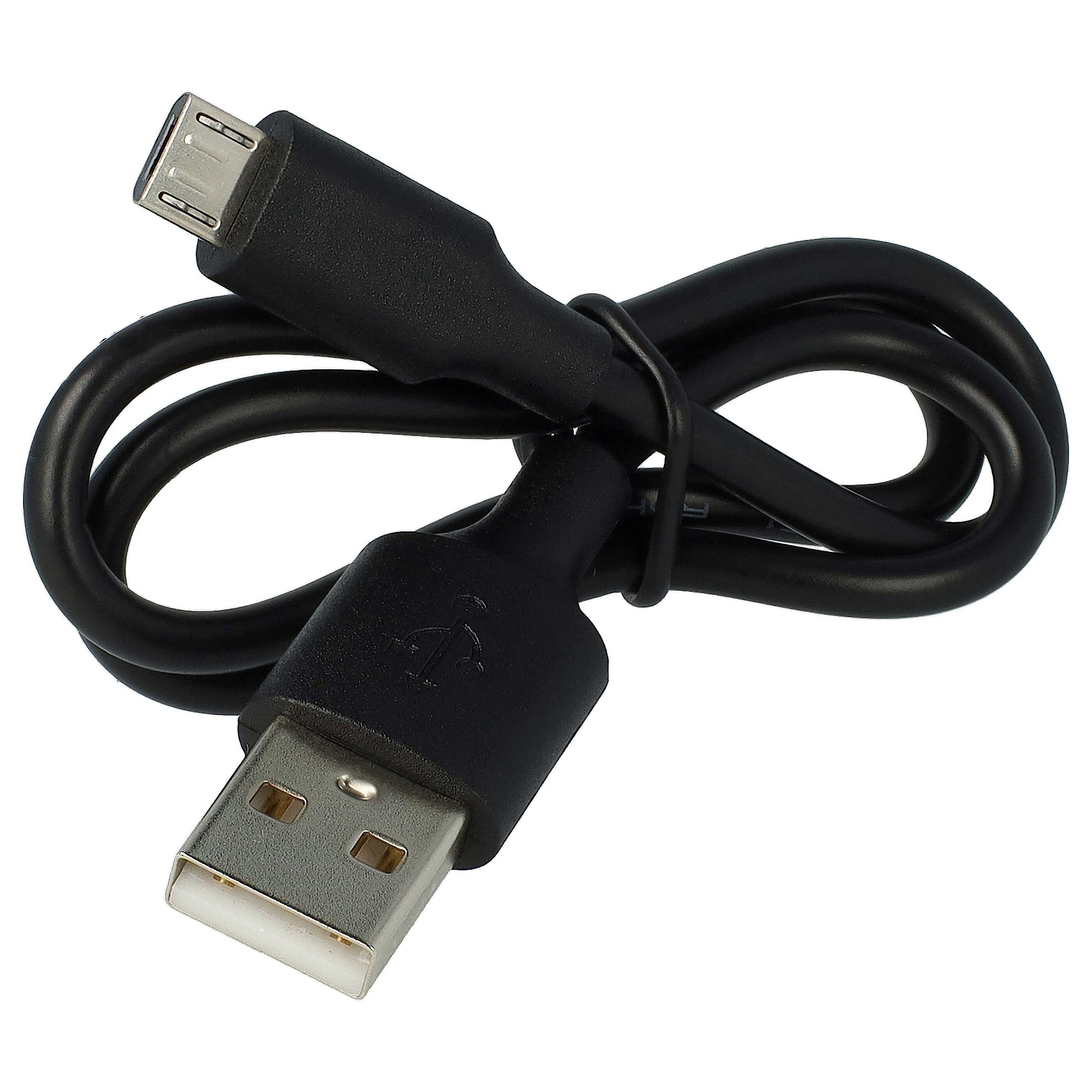 vhbw caricabatterie USB compatibile con Nikon CoolPix S9200, S9300, P300, P310, AW120, S9600 batterie di videocamera, reflex - Stazione di ricarica