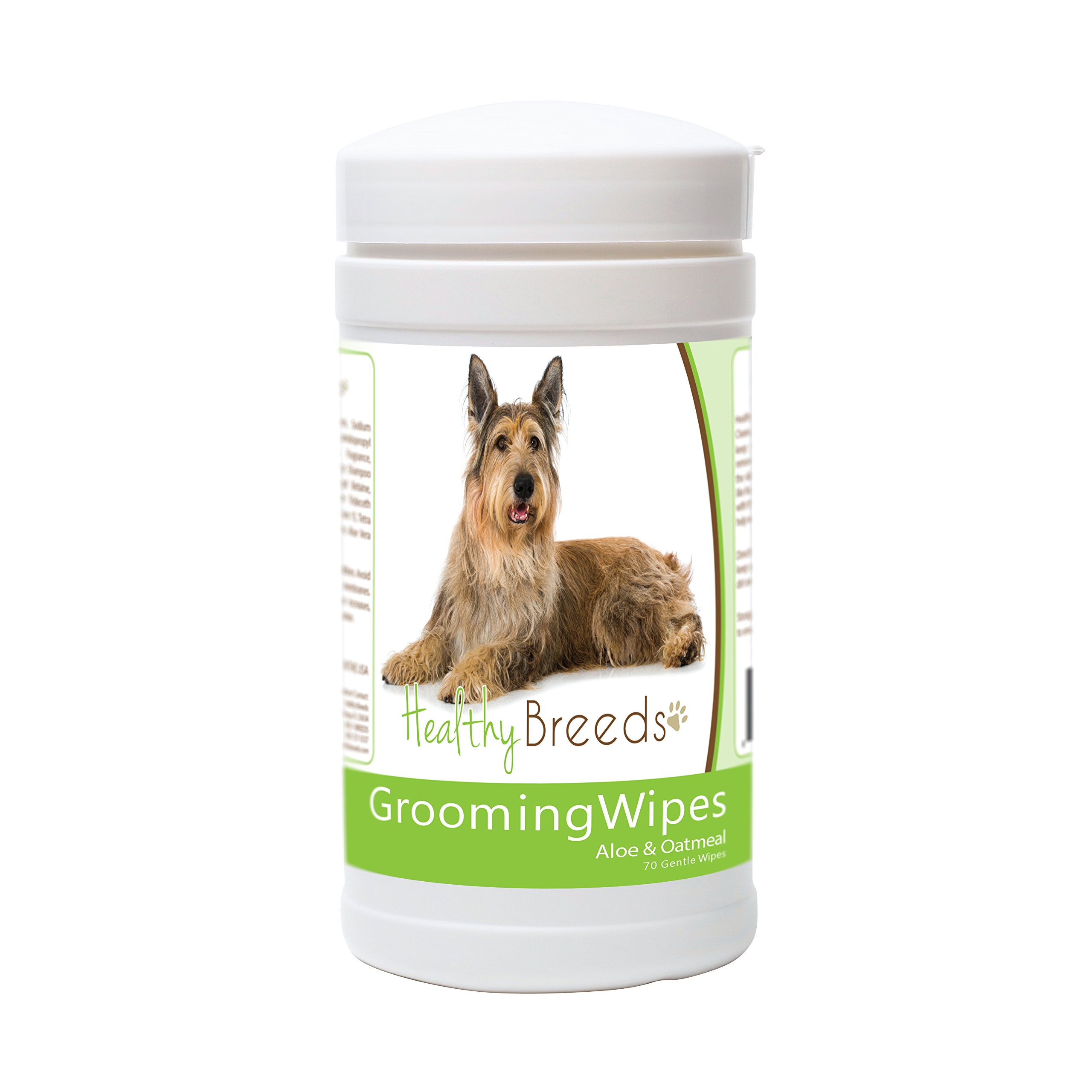 Healthy Breeds Berger Picard Grooming Wipes 70 Count