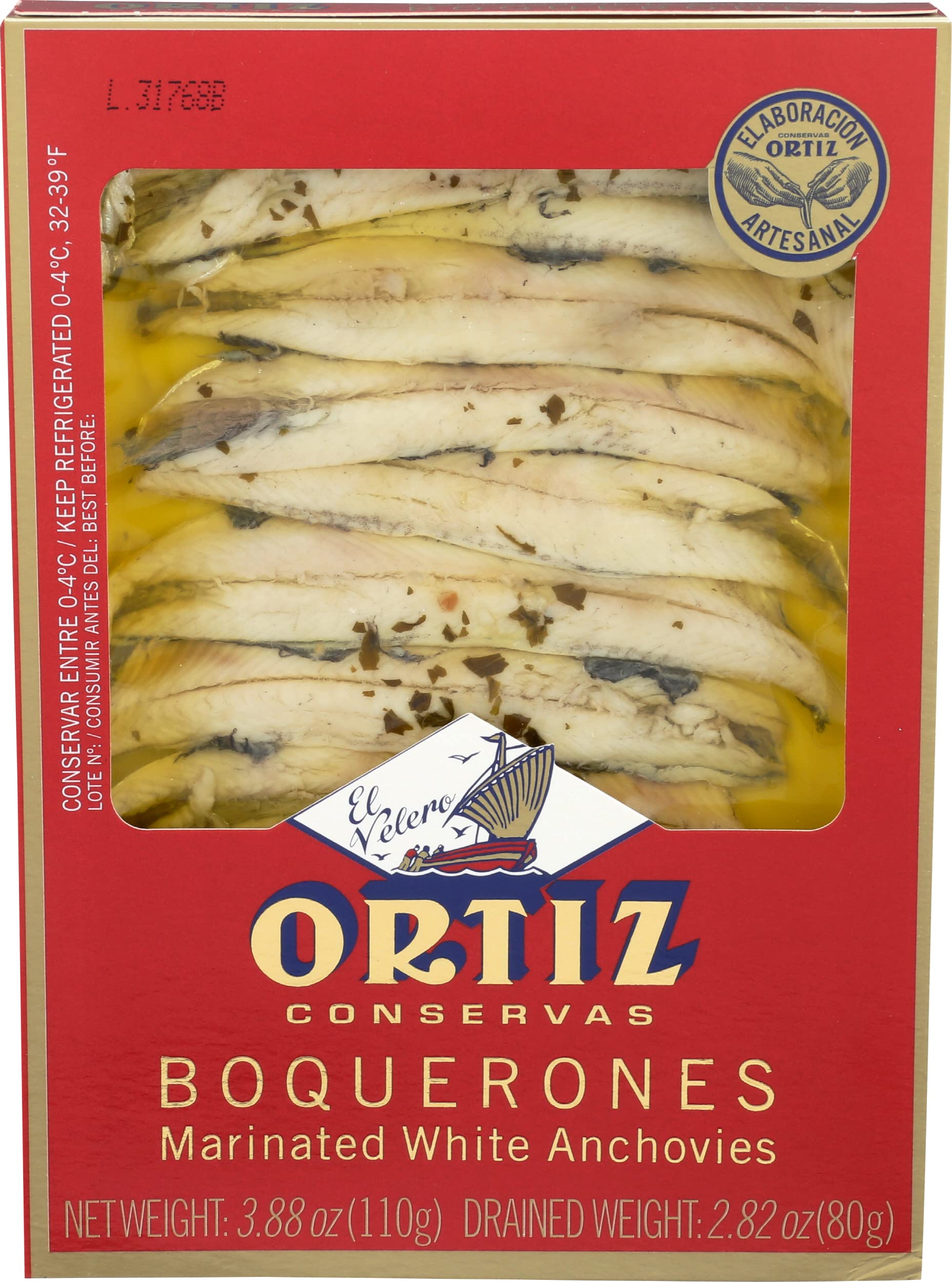 Boquerón en Vinagre con Aceite de Oliva
