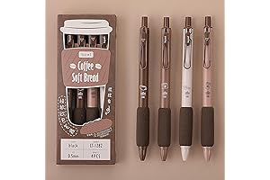 4Pcs Coffee Pens: Express Your Love for Java with Style!