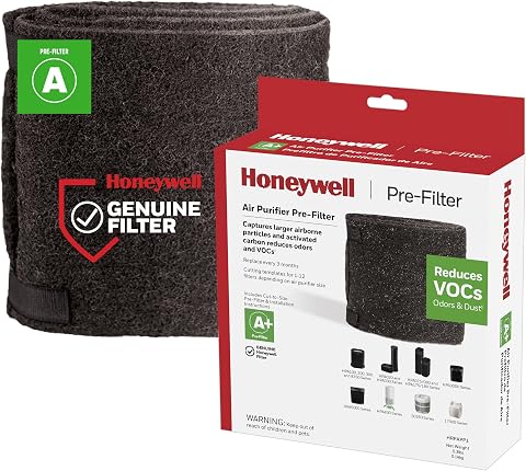 Honeywell Premium Koku Azaltıcı Hava Temizleyici Yedek Ön Filtre, HRF-APP1 / Filtre (A)