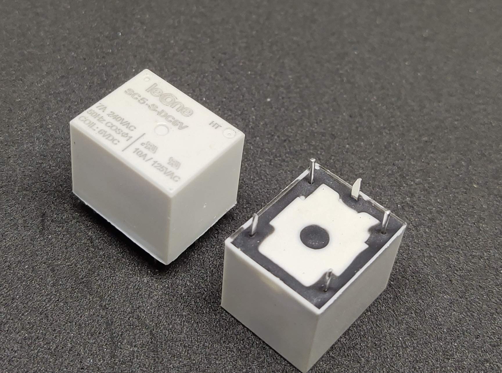 INVENTO 10pcs 6V DC Relay 5 Pin 6V 7A Current Sugar Cube PCB Mount Relay SPDT Relay for DIY Projects (B07SNF1XYL) Amazon Price History, Amazon Price Tracker