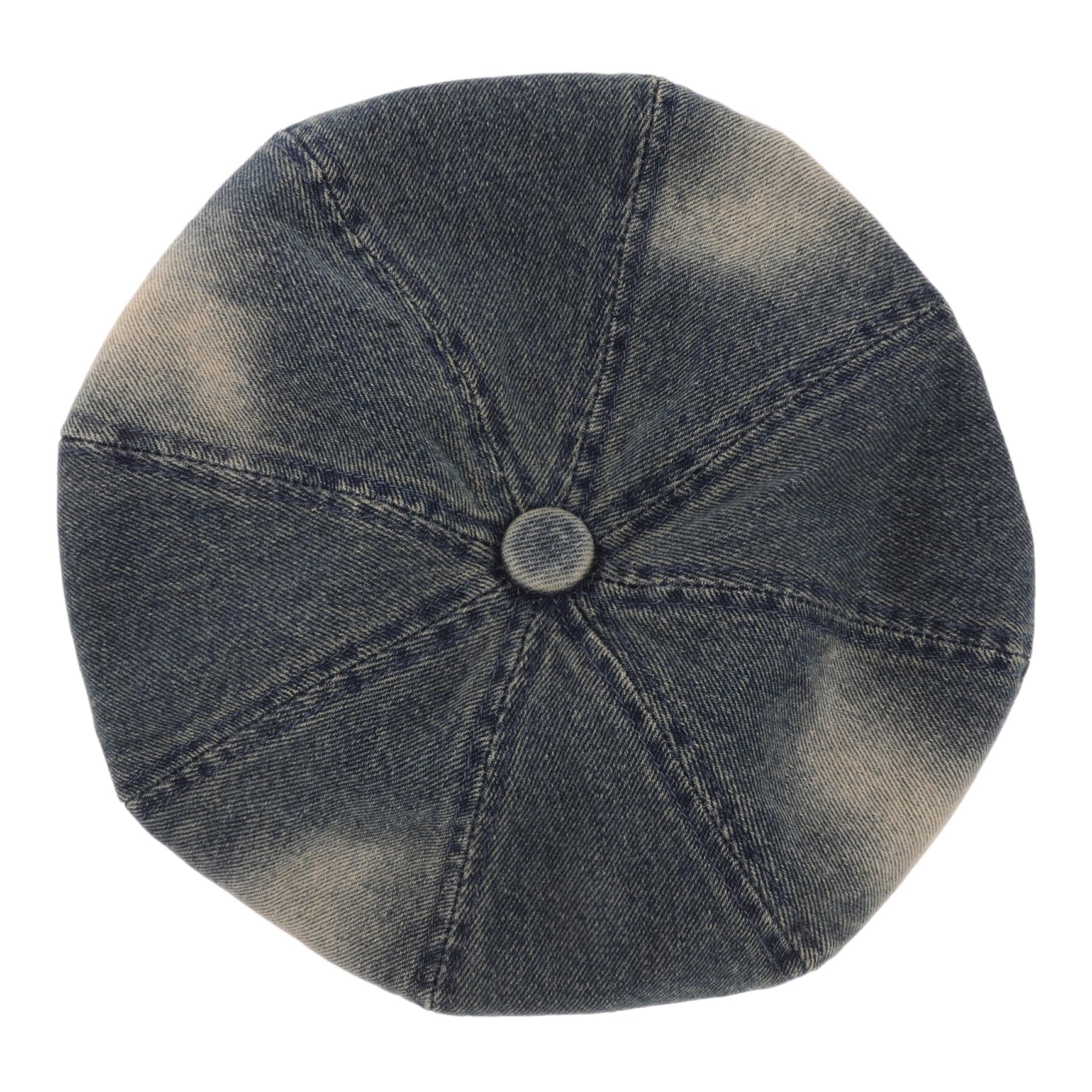 BESPORTBLE Vintage French Beret Hat for Women Artistic Painter Style Comfortable Cotton for Everyday Wear and Special Occasions Dark Blue