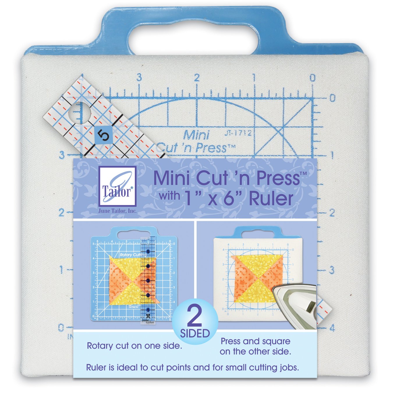 June Tailor Cut 'n Press with Ruler, Mini, Natural