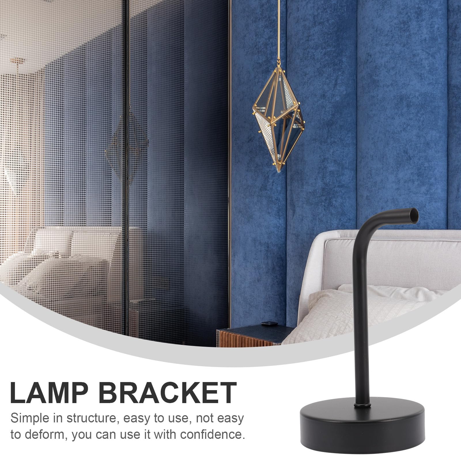 DOITOOL 1ensemble Support Mural Pour Lampe Accessoire Éclairage Élégant Installation Facile Et Stabilité Optimale Pour Applique Murale