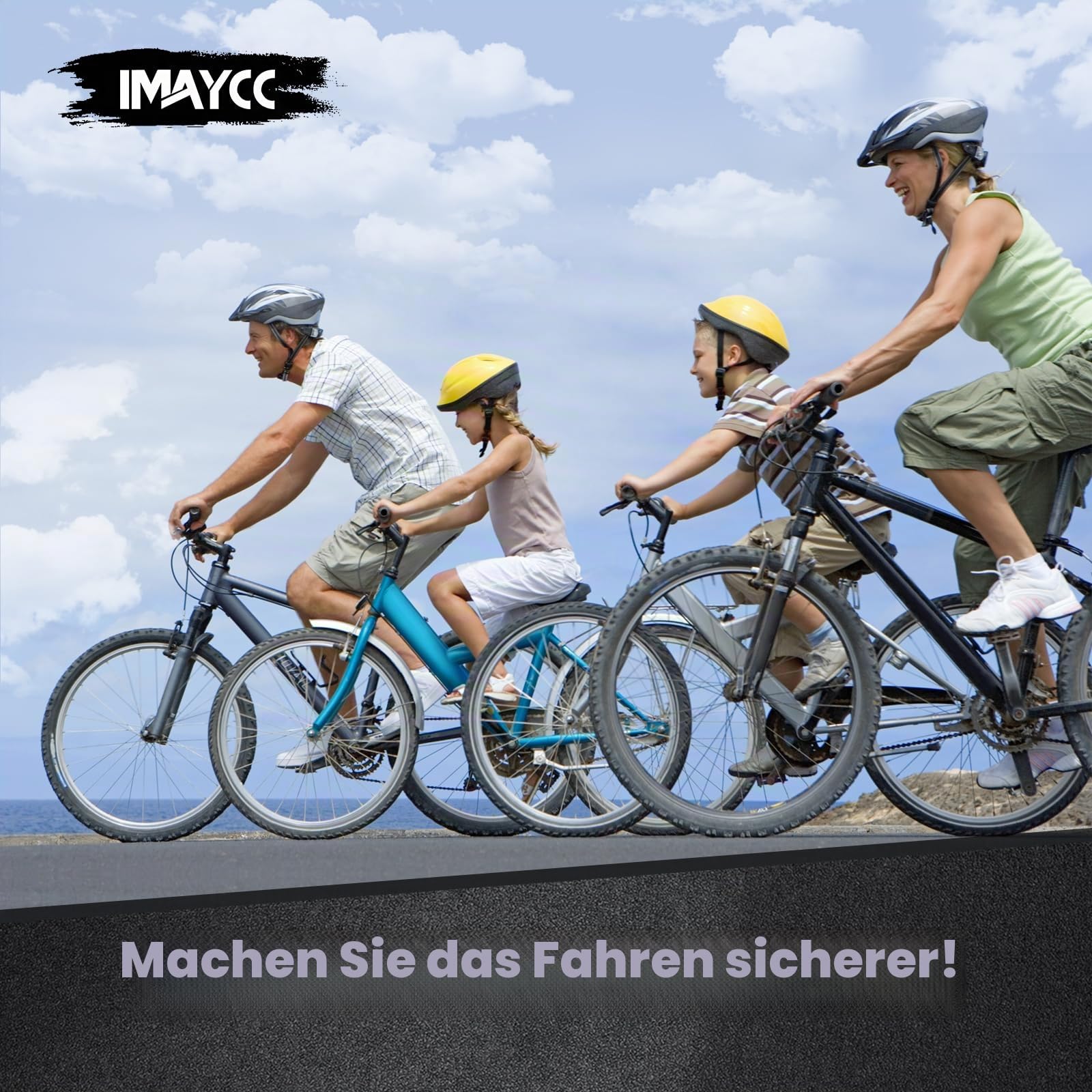 IMAYCC Fahrradschloss Faltschloss Hohe Sicherheit, 120CM Faltschloss Fahrrad Zahlenschloss, Robustes Bike Lock mit Halterung, Extra Hohen Diebstahlschutz für alle Fahrräder, E-Bikes, etc. (1.4kg)