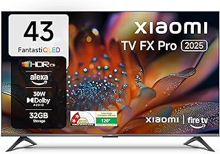 Xiaomi 108 cm (43 inch) FX Pro QLED Ultra HD 4K Smart Fire TV L43MB-FPIN