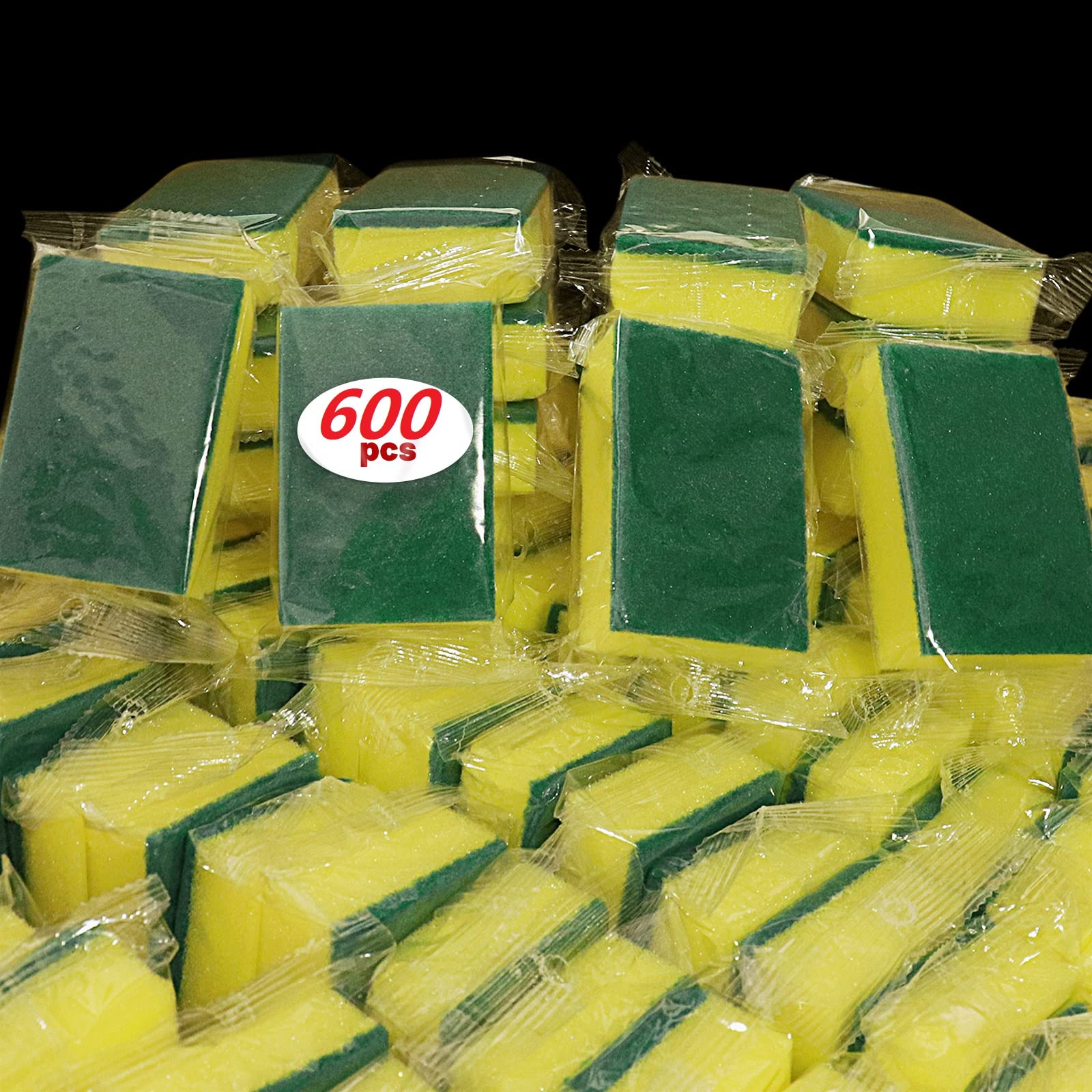 Buy Individually Wrapped Sponges,600 Pack Sponges Individually Wrapped