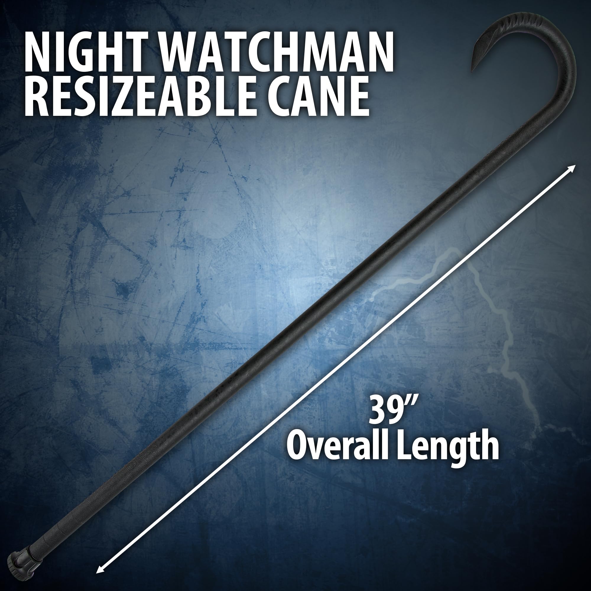 United Cutlery UC3129 Defense Walking Cane Hook by United Cutlery