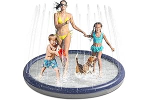 Niubya Splash Pad for Kids and Dogs: Summer Water Fun for the Whole Family!
