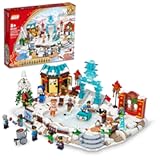 Lunar New Year Ice Festival 80109 Building Kit; Gift Toy for Kids Aged 8 and Up; Building Set Featuring a Detailed Winter Scene, Chun Ice Sculpture, 13 Minifigures and More (1,519 Pieces)