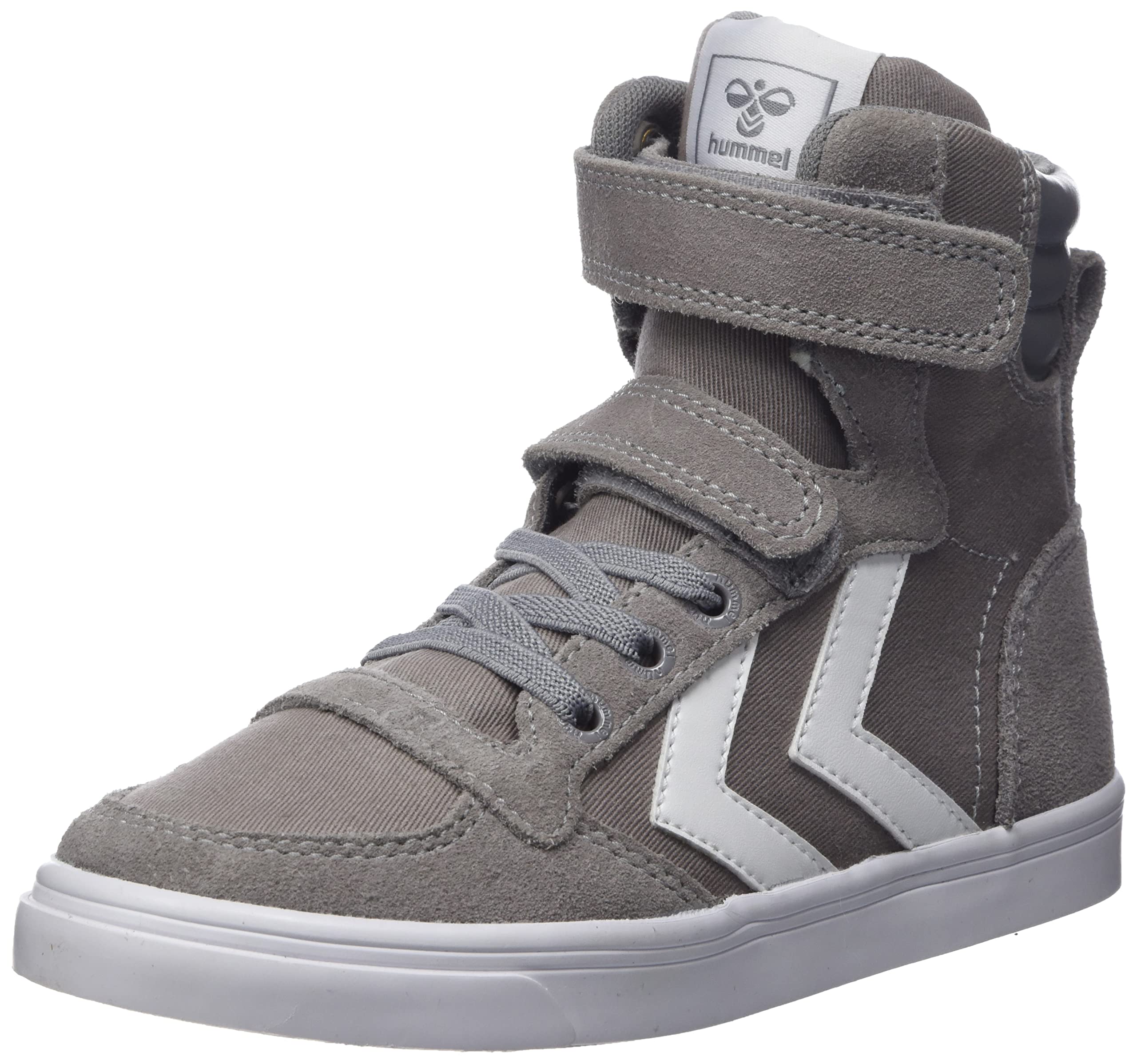 hummel Slimmer Stadil klittenbandsluiting, kindermaat, lichtgrijs