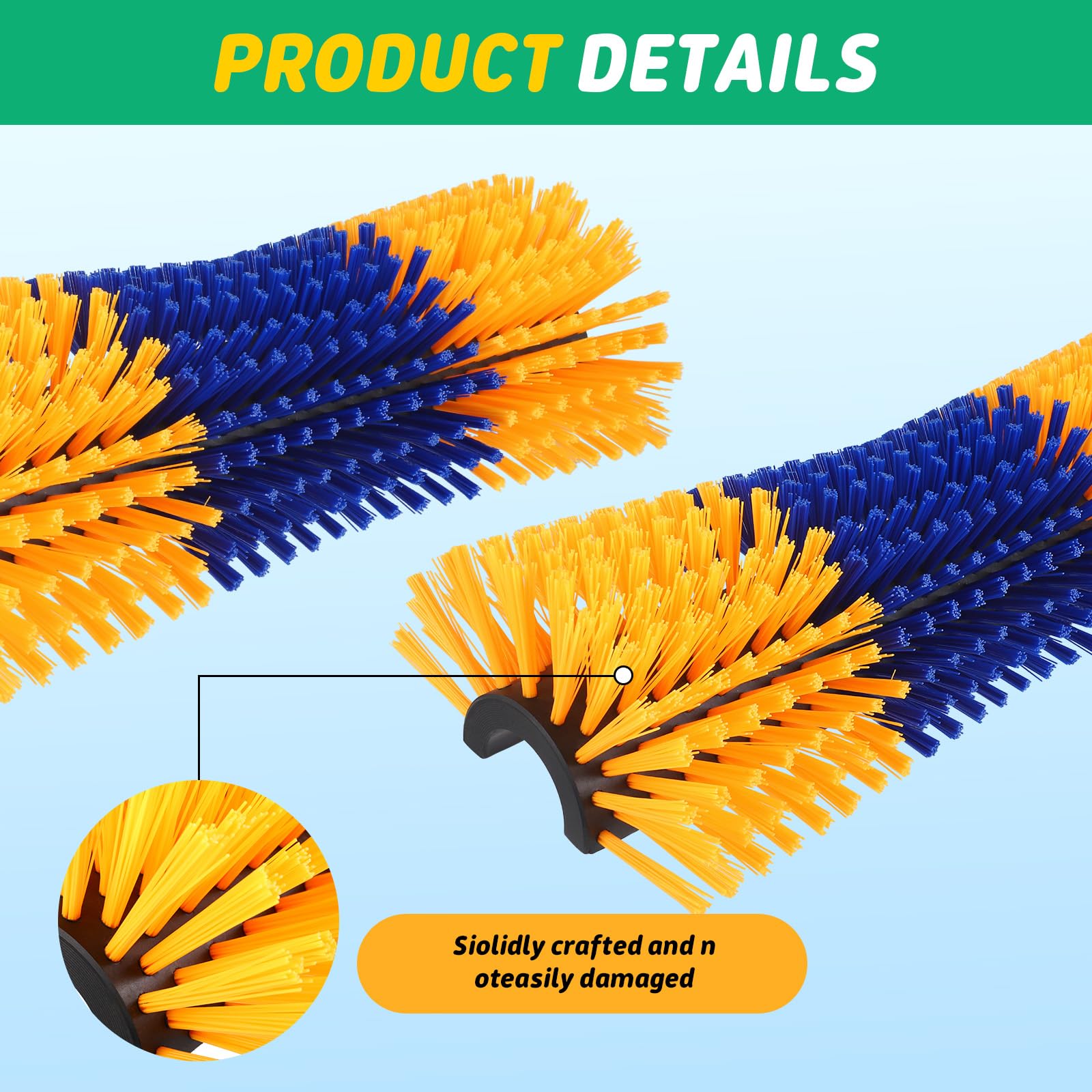 2Pcs Cepillo Rascador Caballo, Cepillo para Vacas, Diseño curvo que se adapta a la forma del cuerpo de vacas y caballos, Cepillo de Masaje para Aliviar la Picazón en Mascotas como Vacas y Ovejas
