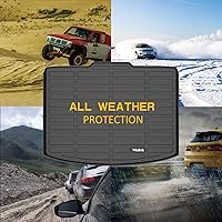 Vista 6 de Forro de carga para todo tipo de clima para BMW X1 2023 TPE de goma personalizada para maletero de automóvil, impermeable, fácil de limpiar